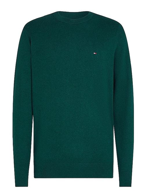 pima org ctn cashmere crew neck Tommy Hilfiger | MW0MW28046MRC.MRC